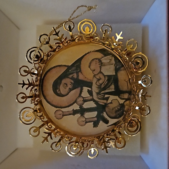 Vintage Christ Sleeping Child Ornament 1987 - Picture 3 of 5